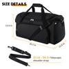 55L Gym Bag for Men/Women, Large Sports Duffle Bags, Lightweight