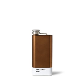 Pantone Hip Flask Bronze Stainless Steel