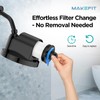 MakeFit Filtered Shower Head - 5 Settings High Pressure Rain