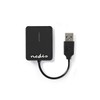 NEDIS CRDRU2300BK Card Reader | Multicard | USB 2.0