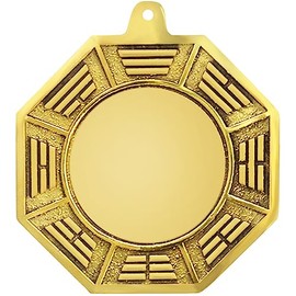 Feng Shui Brass Bagua Mirror Wu Dang Outdoor Decoration House Amulet