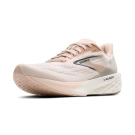 Brooks Women’s Launch 11 Neutral Running Shoe - Almond/Fog/Black - 8 Medium