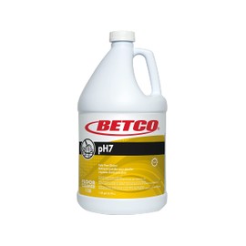 Betco 1380400 pH7 Floor Cleaner, Lemon Scent, 1 Gal.