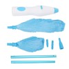 180° Bendable Electric Feather Duster Window Blinds Furniture Cleaning Tool