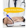 lyforx 𝟯 𝗼𝘇 Fat 𝐇𝐞𝐚𝐯𝐲 𝐖𝐞𝐢𝐠𝐡𝐭𝐞𝐝 Pens for Tremors Arthritis