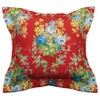 KensingtonRow Home Collection LA Vie EN Rose Floral Pillow Designed