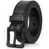 ITAY Metal Free Leather Belt - 34 mm - Hypoallergenic