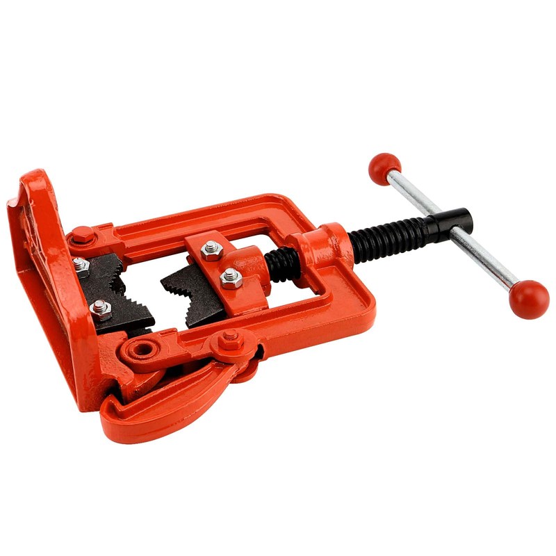 MUKLEI 2 Pack 0.4 to 2.4 Inches Bench Pipe Vice,