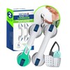 Easycare Suction Grab Rail Handles for Bathroom Set of 2