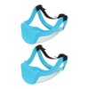 2pcs Protective Face Cover Dustproof Safety Elastic Belt Reusable Face