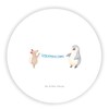Mr. & Mrs. Panda Round Magnet Mouse Penguin Birthday Gift,
