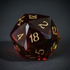 UDIXI 7-Piece Glass DND Dice Set, MultiFaceted Diamond-Cut Glass D&D