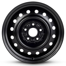 For 2003-2008 Honda Pilot 16 Inch Painted Black Steel Rim - OE Direct Replacement - Road Ready Car Wheel
