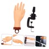 BIUDECO Nail Art Practice Hand Manicure Supply Realistic Hand Shape
