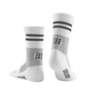 Training Mid Cut Socks, White, Unisex, S