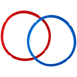 Genuine Instant Pot Sealing Ring 2-Pack - 8 Quart Red/Blue