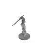 Dragonborn Barbarian with Sword Tabletop DND Gaming Miniature