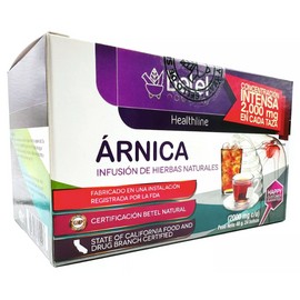 Premium Arnica Tea by Betel Natural - Inflammation and Pain Support 24 Tea Bags