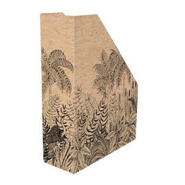 Clairefontaine Le Cerisier White 116048C Magazine Rack / Magazine Rack Ideal for Your Organisation, 25 x 10 x 32.5 cm, Pack of 1