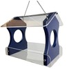 JCs Wildlife Blue Recycled Poly Lumber Hanging Bird Feeder -