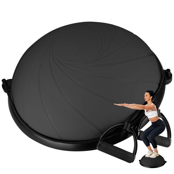 DrfzCa Half Balance Ball, 23 Inch Balance Ball Trainer with