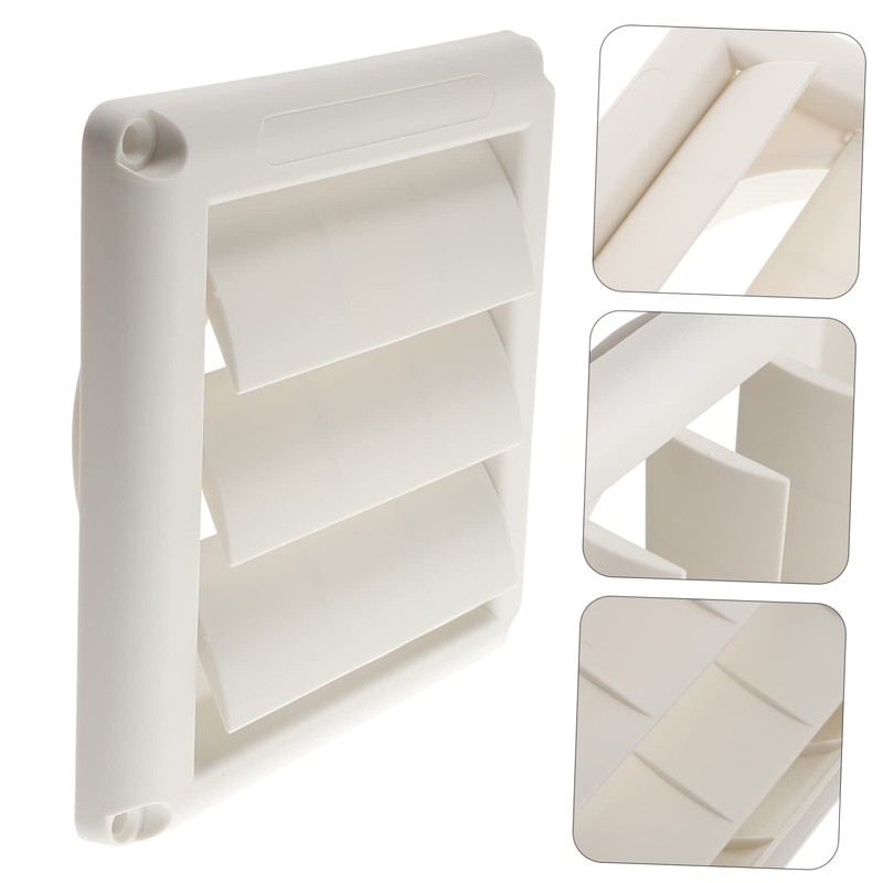 jojofuny 3pcs Dryer Vent Cover External for Home Prevents Rain