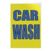 Door Decals Vertical Vinyl Stickers Multiple Sizes Car Wash Blue