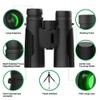 12X42 Binoculars Telescope High Power High Definition Binocular Night Vision