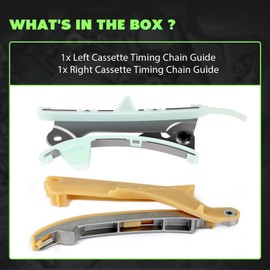 SCITOO Timing Chain Kit Guide - 9-0389SX Fit For 1997-2010 for ford for Explorer 4.0L 2006-2010 for ford for Mustang 4.0L 2001-2008 for ford Ranger 4.0L 1998-2010 for Mercury for Mountaineer 4.0L