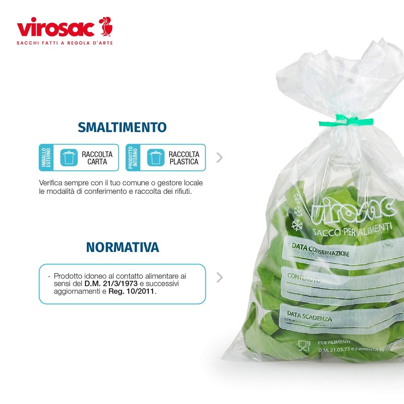 Virosac Preservation & Preservation Bags - Pack of 45