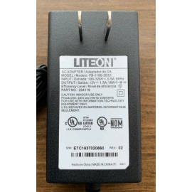LiteOn New LITEON 5Ft 12V 1500 mA Power Adapter for Yamaha P85, MO6 & MO8 Keyboards