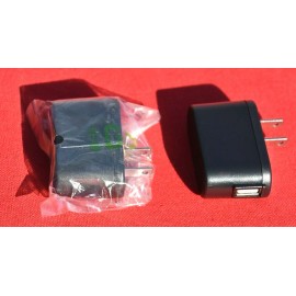 RF Engineering & Energy Resource 2-Pack 5V 1A 1000mA Univeral Wall AC USB Adapter Cell Phone Charger 100-240 VAC