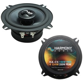 Harmony Audio Compatible with Isuzu VehiCROSS 1999-2001 Front Kick Panel Replacement HA-C5 Premium Speakers New
