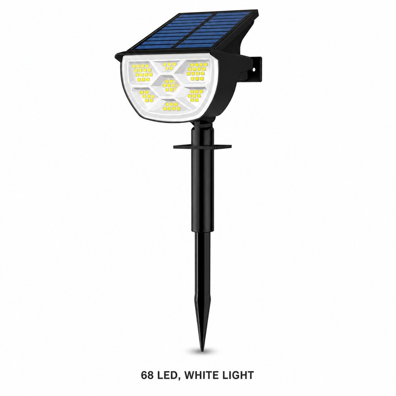 LED Solar Landscape Spotlight for Outdoor Lighting – IP65 Waterproof