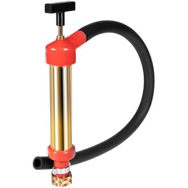 Yoursme 34060-0130 Marine Engine Oil Drain Hand Pump Boat Oil Change Pump Fits for OMC, Mercruiser, Brass,10.25" Long, 1.25" Diameter