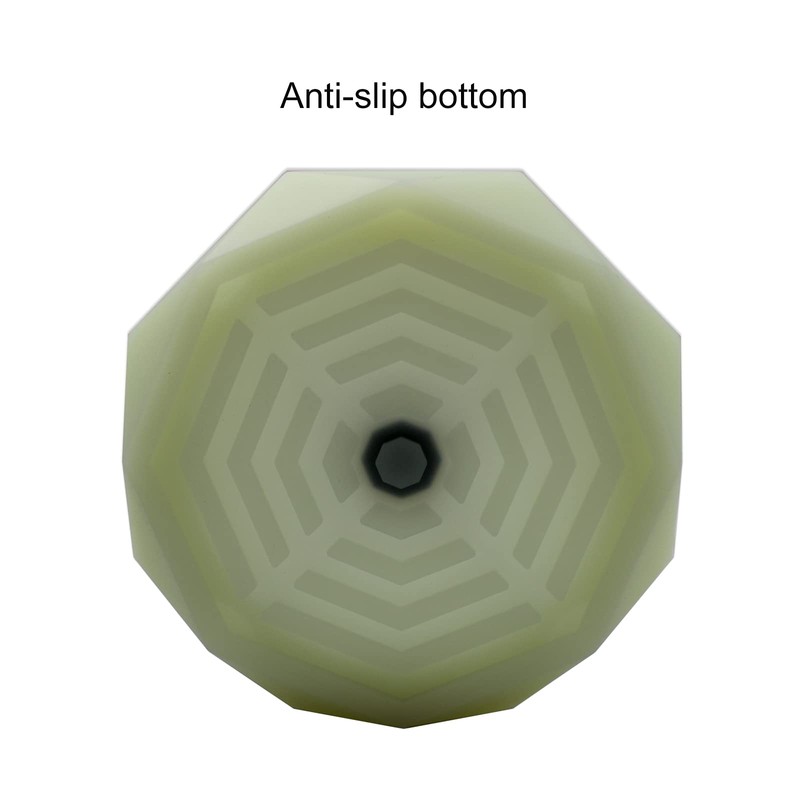 ooDuo Geometric Silicone Ashtray - Glow in the Dark -