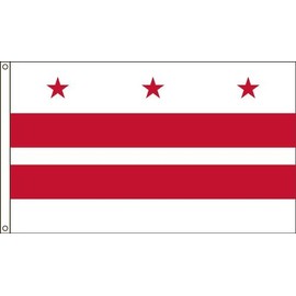 Washington D.C. 3x5ft Nylon Flag
