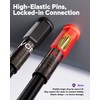 VCELINK Banana Plugs, Speaker Wire Connectors, 4mm 24K Gold Plated