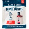 Bare Bones Instant Bone Broth Sticks Beef 12 Sticks10g Protein