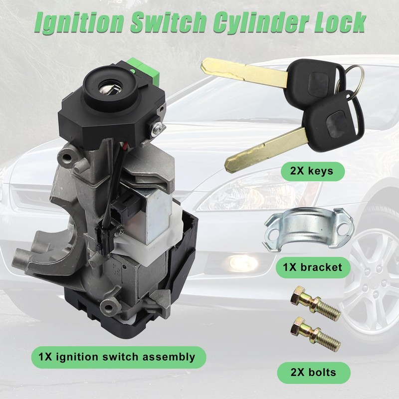 XQSMWF Ignition Switch Cylinder Lock with 2 Keys Compatible with