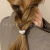 Herbeluemily Hair Rubber Hair Accessories, Antique Gold, Heart, Silver, 3D
