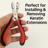 Professional K-Tip Hair Extension Tool – Fusion Bond Crusher &
