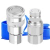 Cplbrb 3/8’’ NPT Flat Face Hydraulic Quick Connect Couplers/Couplings with