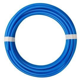 Quickun Pneumatic Tubing 5/16" Tube OD PU Polyurethane Tube Air Hose Line for Air Compressor Fitting or Fluid Transfer (Blue 32.8ft)