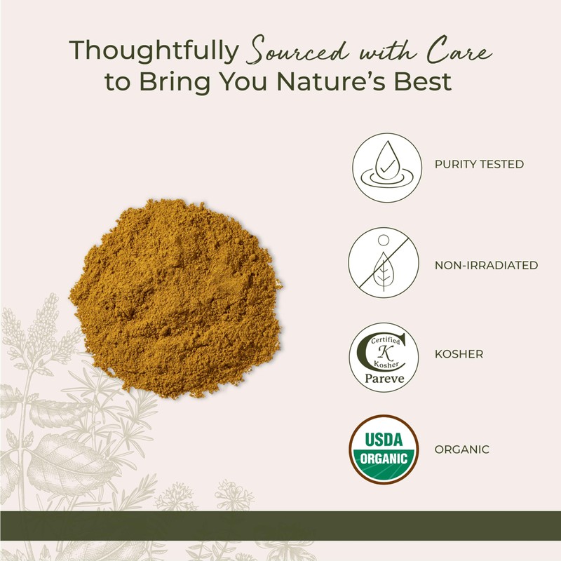 Starwest Botanicals Organic Curry Powder with Salt - Seasoning for