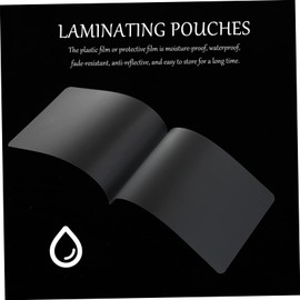 CAXUSD 400pcs Waterproof Protective Film for Vinyl Laminating Sheets Lamination Pouches Lamination Film Sheets