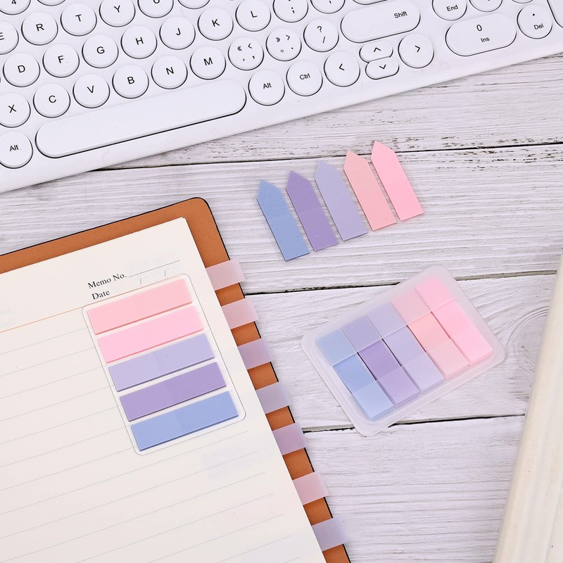 AIEX 600 Pcs Sticky Indexing Tabs, Writable Sticky Index Tabs