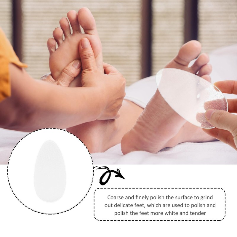 Baluue Foot Skin Scrubber Callus Remover Tool for Smooth Heels