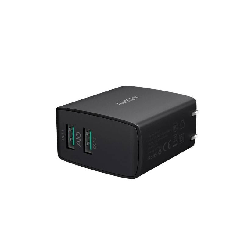 AUKEY 4.8A CHARGER PA-U42 DUAL PORT USB