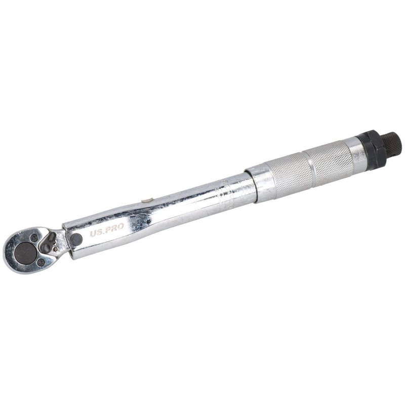 1/4" Drive Click Torque Wrench 5-25Nm / 4-18 ft/lbs by